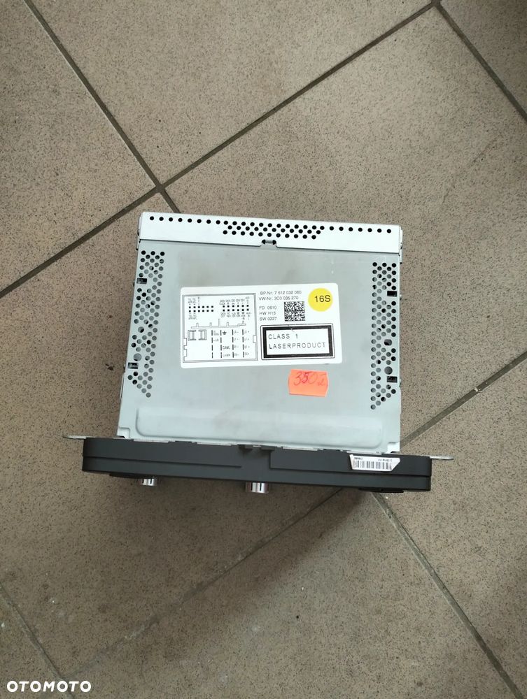 Radio samochodowe Volkswagen Polo V OE 3C0 035 270 - 3