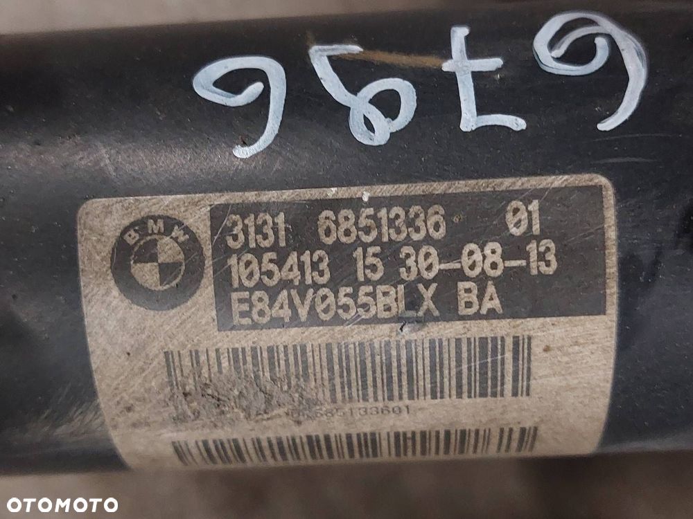 AMORTYZATOR SPRĘŻYNA ZWROTNICA LEWY + PRAWY PRZÓD BMW X1 E84 2.0 D 6851335 - 6