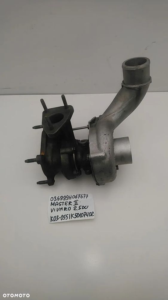 TURBOSPRĘŻARKA MASTER MOVANO INTERSTAR 2.5 DCI - 4