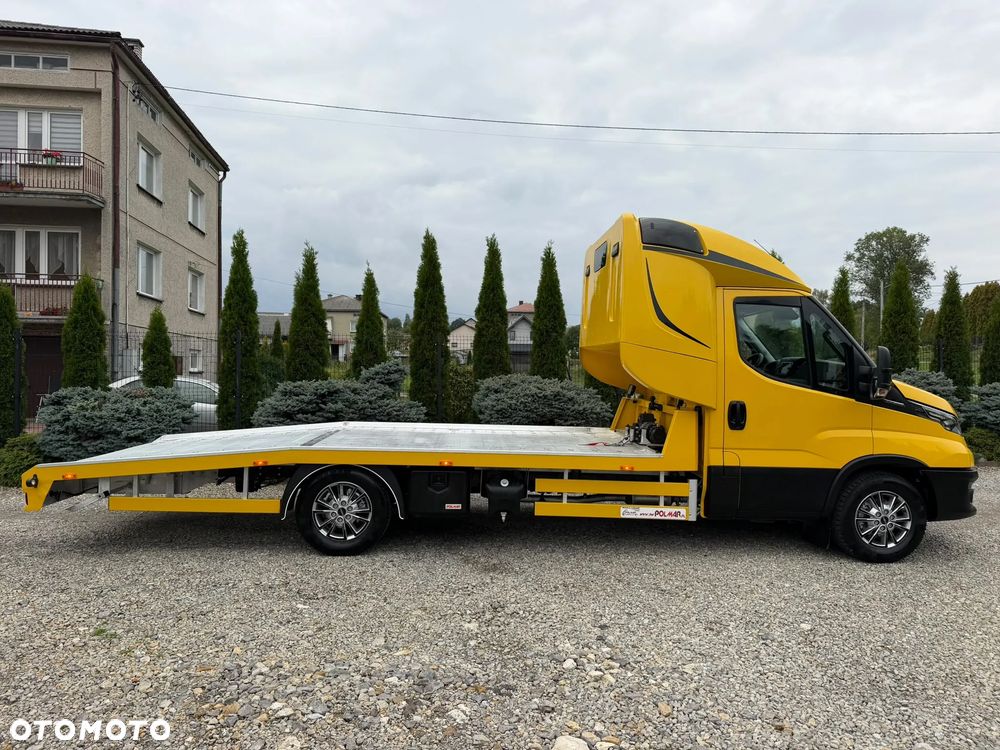 Iveco Daily 35S18 Salon Polska FULL LED Autolaweta Laweta Pomoc drogowa Bezwypadkowa - 6