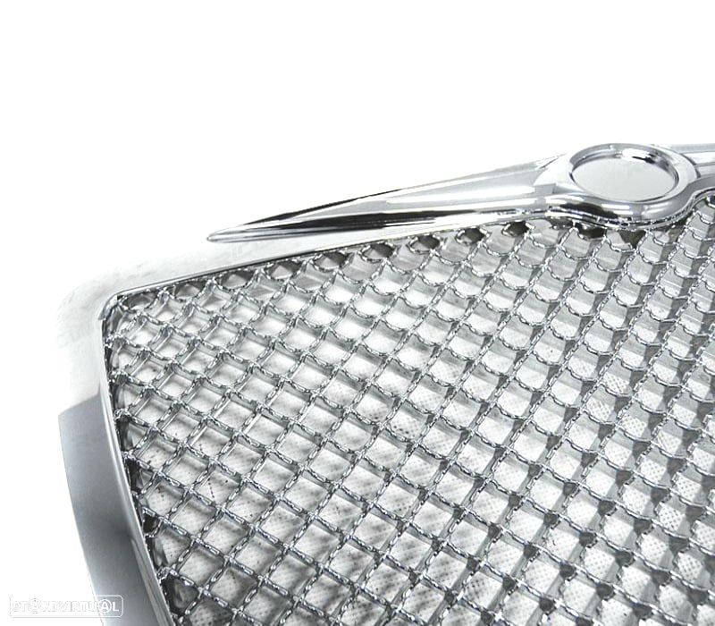 GRELHA CHRYSLER 300C 04-11 LOOK BENTLEY CROMADO - 3
