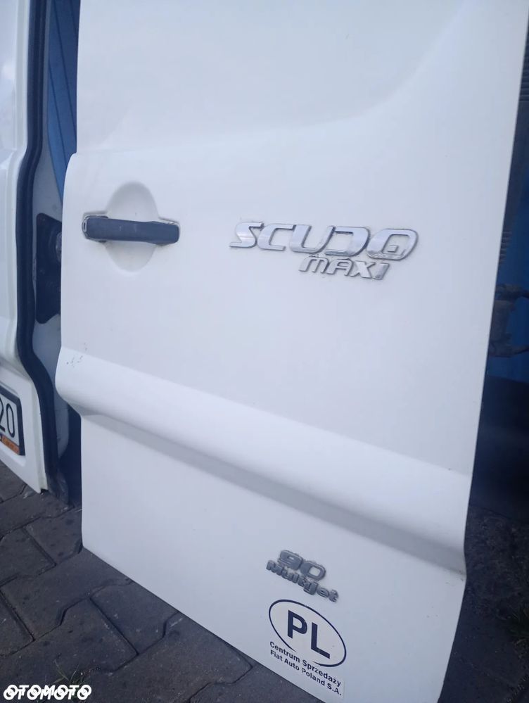 F.VAT EWPA Fiat Scudo H2 DRZWI LEWE TYLNE PRAWE Peugeot Expert  Drzwi Tylne białe Citroen Jumpy drzwi tylne MAXI WYSOKIE kompletne - 6