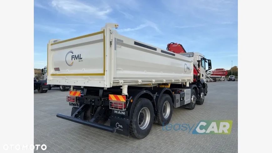 MAN TGS 35.440 8x4 440 KM Wywrotka KH-Kipper z Żurawiem FASSI F275A.0.26 - 3