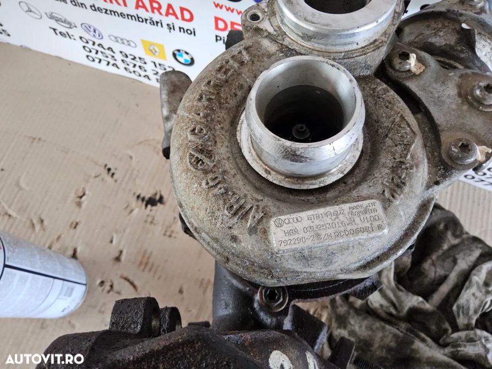 Turbina vw t5 2.0 cod 03l253016m turbosuflanta turbo vw t5 2.0 140cp - 5