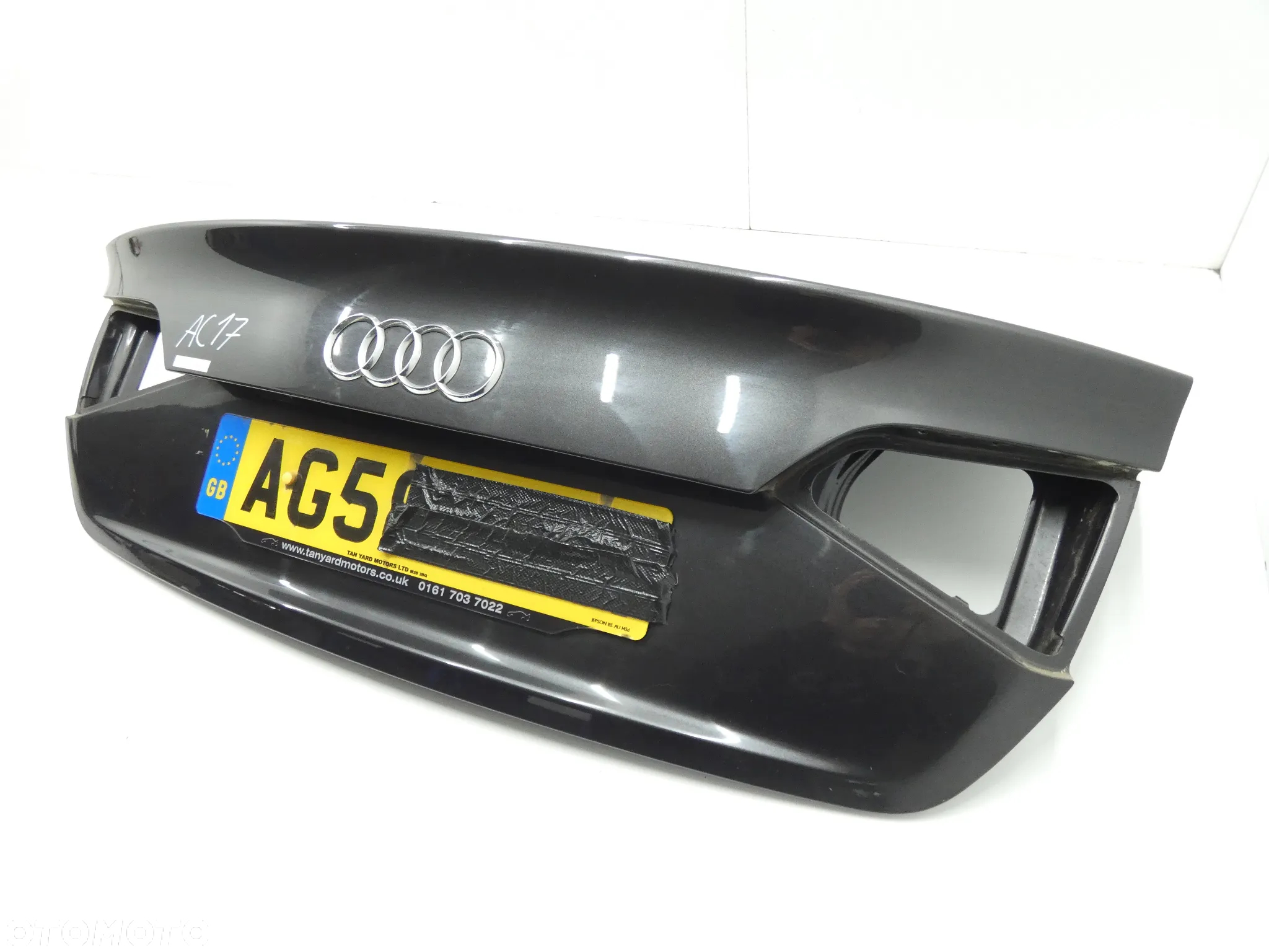 AUDI A4 B8 SEDAN KLAPA BAGAŻNIKA TYŁ TYLNA POKRYWA SZARA LZ7L GORLICE AC17 - 2