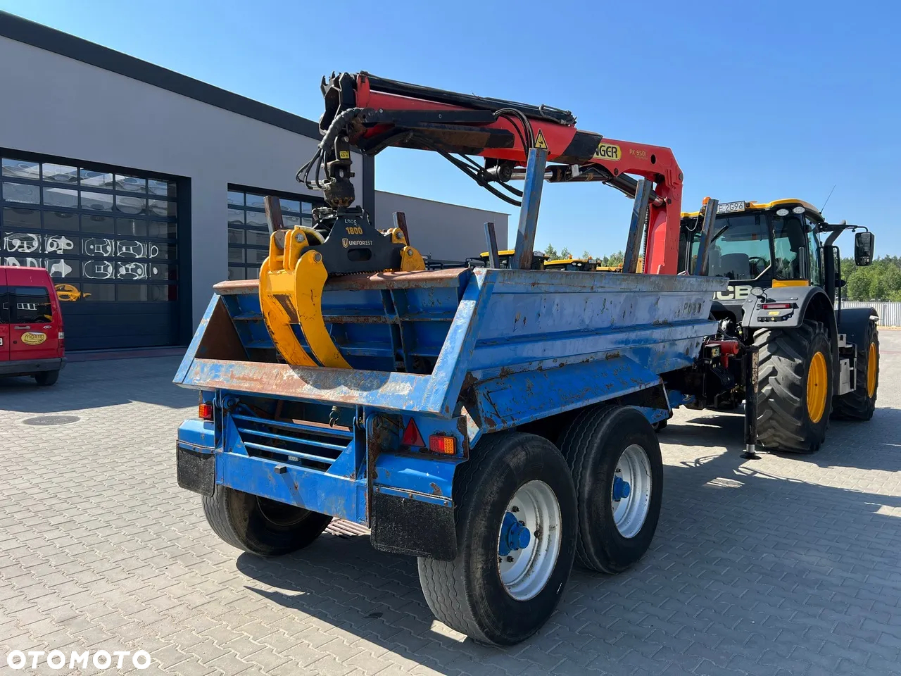 Inny NC Engineering z żurawiem Palfinger PK950L i chwytakiem Uniforest 1800 - 5