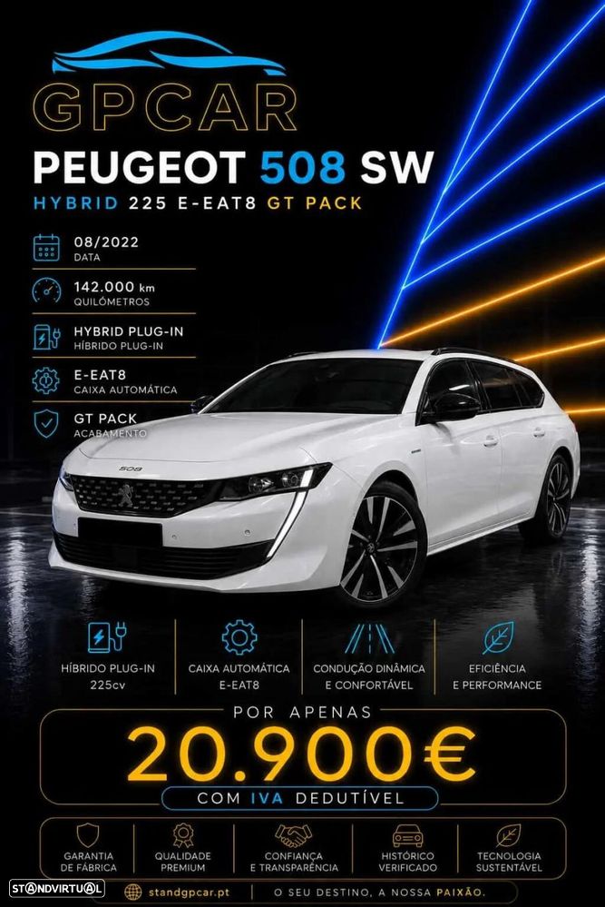 Peugeot 508 SW 225 e-EAT8 GT Pack - 1