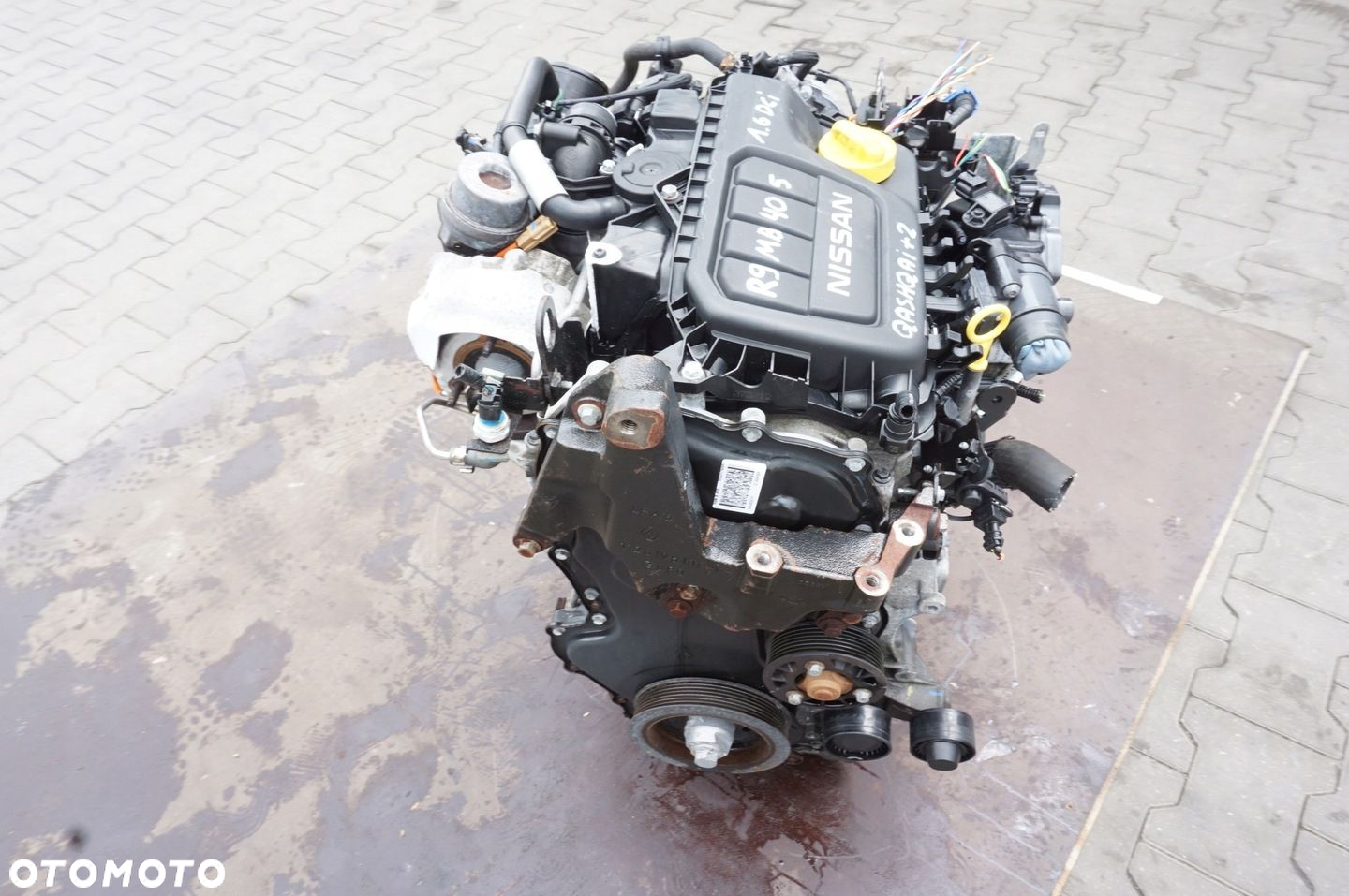 SILNIK R9M B405 NISSAN RENAULT 1.6 DCI 78 TYS KM KOMPLETNY - 4