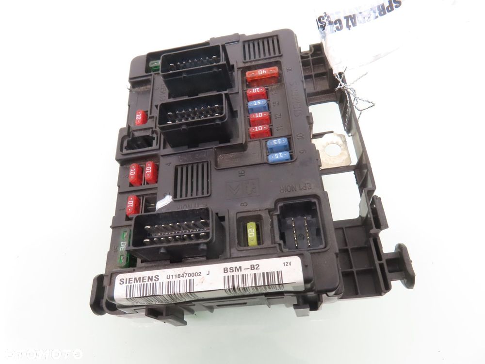 MODUŁ BSM CITROEN BERLINGO I U118470002J 9650618580 - 1
