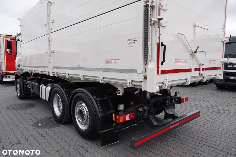 Mercedes-Benz ACTROS / 2545 / 6x2 / WYWROTKA 32 m3 / SZYBER DO ZBOŻA / ŁADOWNOŚĆ: 15.000 KG / OŚ SKRĘTNA + PODNOSZONA / EURO 6 - 17