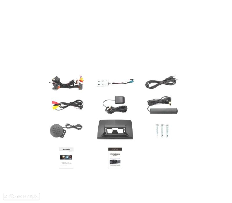 AUTO RÁDIO GPS ANDROID 13 MERCEDES C W204 07-10 NTG4.0 - 2