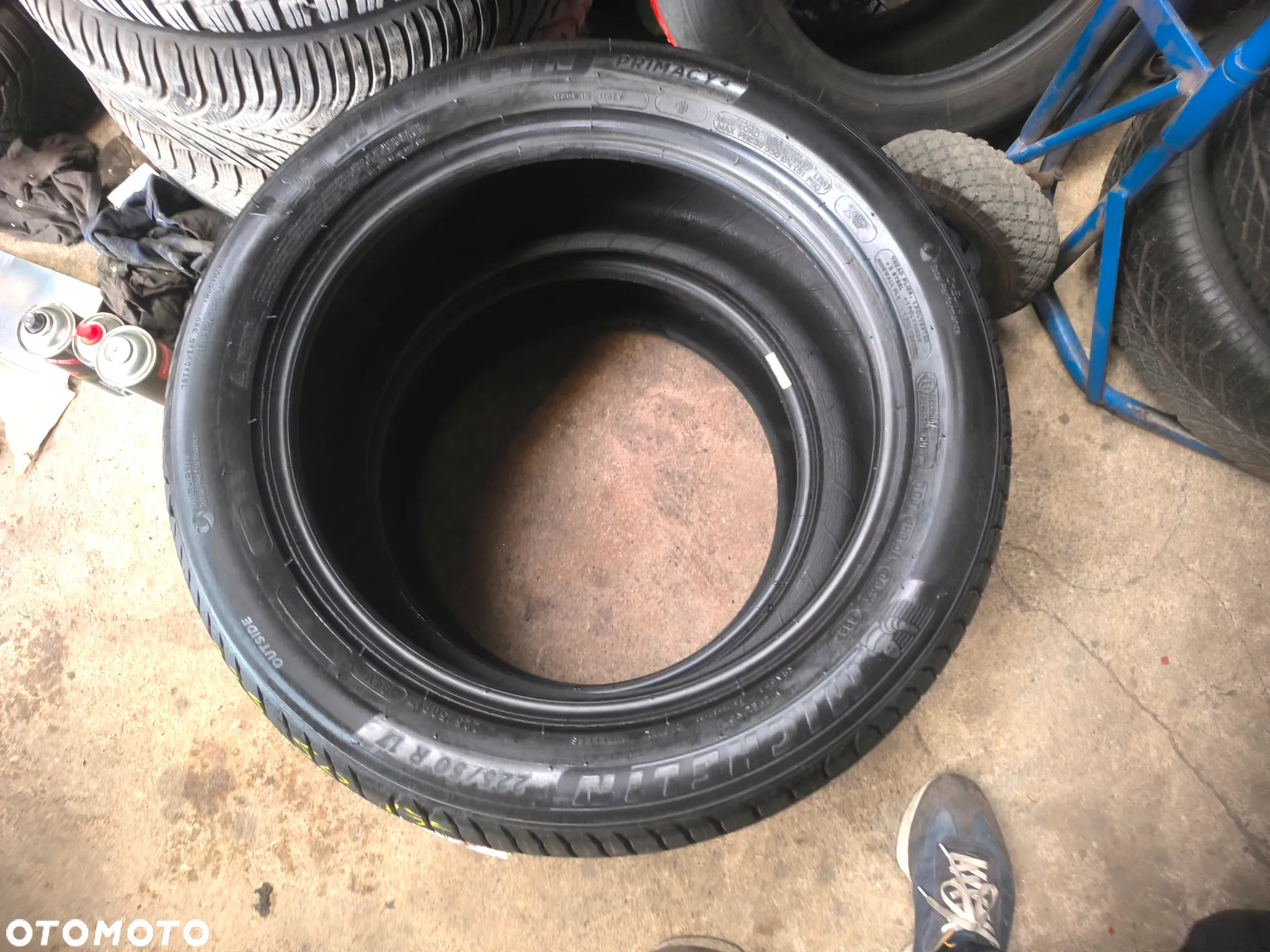 225/50R17 94V Opony Letnie Lato NOWE MICHELIN PRIMACY 4+ 4 + Legnica ALU-RAD 225/50 NOWY Naklejki Paski FArby Kropki - 10
