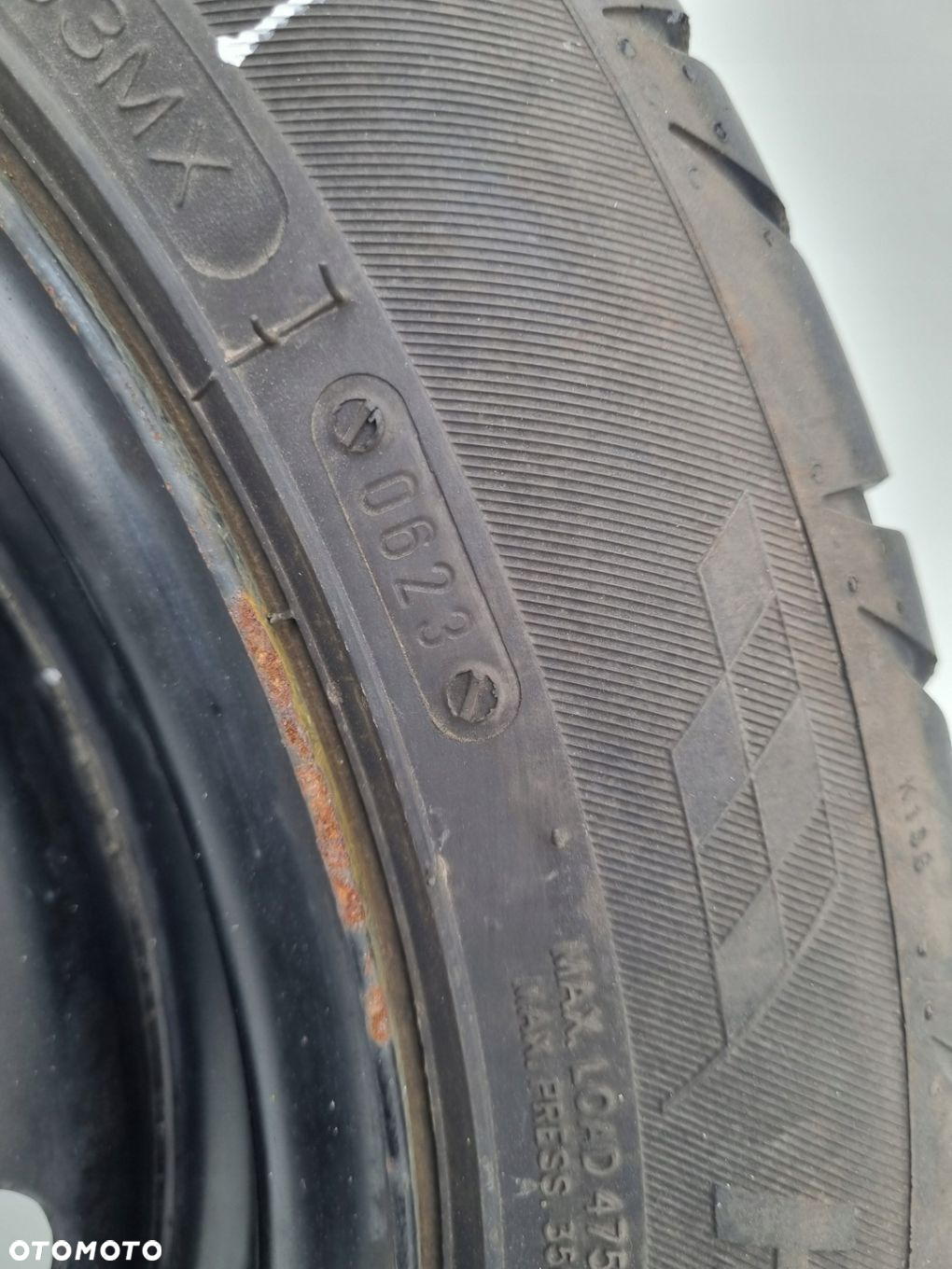 Clio II III Kangoo KOŁO ZAPASOWE Zapas felga 185/55 R15 4x100 ET43 Alst8175 - 6