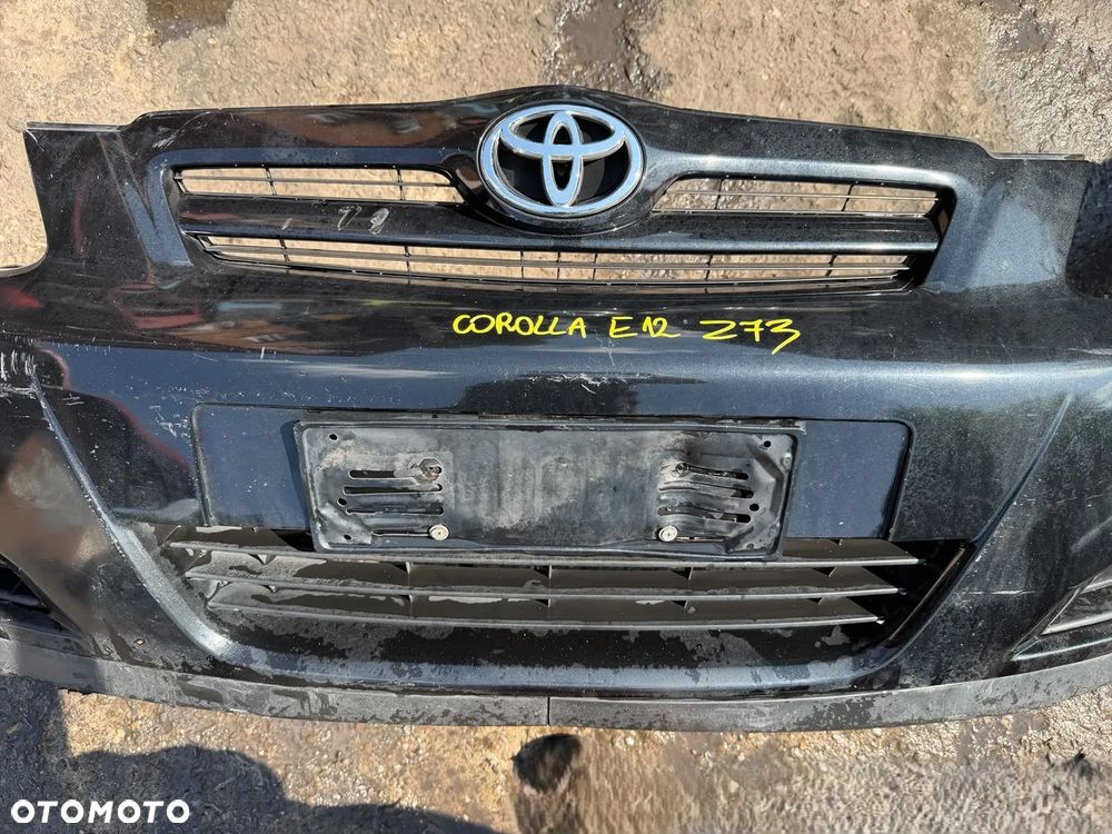 Zderzak przedni Toyota Corolla E12 kolor Z73 czarny przód OE - 3