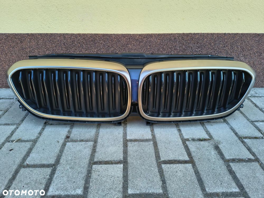 atrapa grill nerka osŁona żaluzja bmw 5 g30 g31 satyna - 1