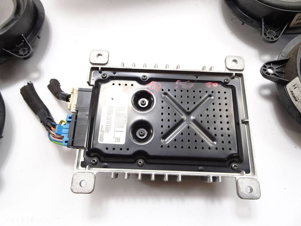 subwoofer głośniki wzmacniacz kpl. nissan qashqai j10 06-13 r. - 9