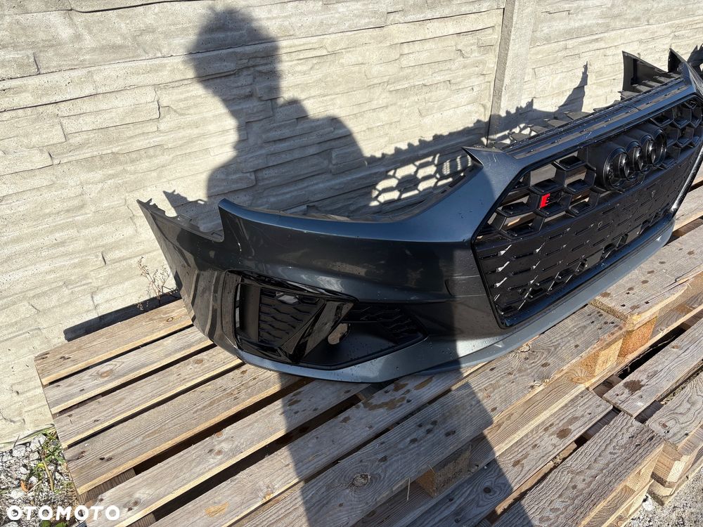 Audi A4 S4 S Line B9 lift 2019- zderzak przedni - 2