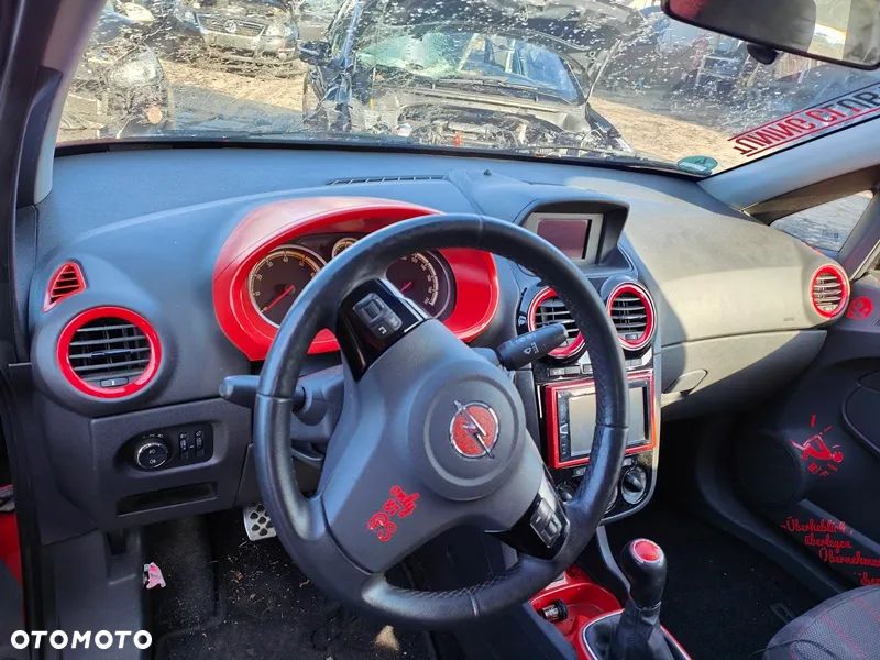 OPEL CORSA D 11r DESKA ROZDZIELCZA AIRBAG PASY