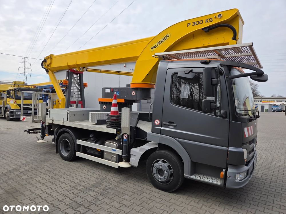 Mercedes-Benz Atego 816 - 30 m PALFINGER P 300 KS Podnośnik koszowy ZWYŻKA WUMAG WT 300 Ruthmann - 4