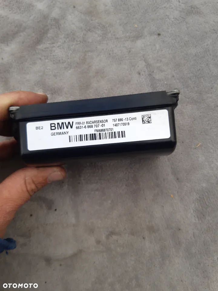 Radar Sensor ACC BMW 6868707 7 F01 F02 6 F06 F12 F13 5 F07 F10 F11 X5 F15 X6 F16 1 F20 F21 X3 F25 X4 F26 3 F30 F31 4 F32 F33 F34 F36 - 4
