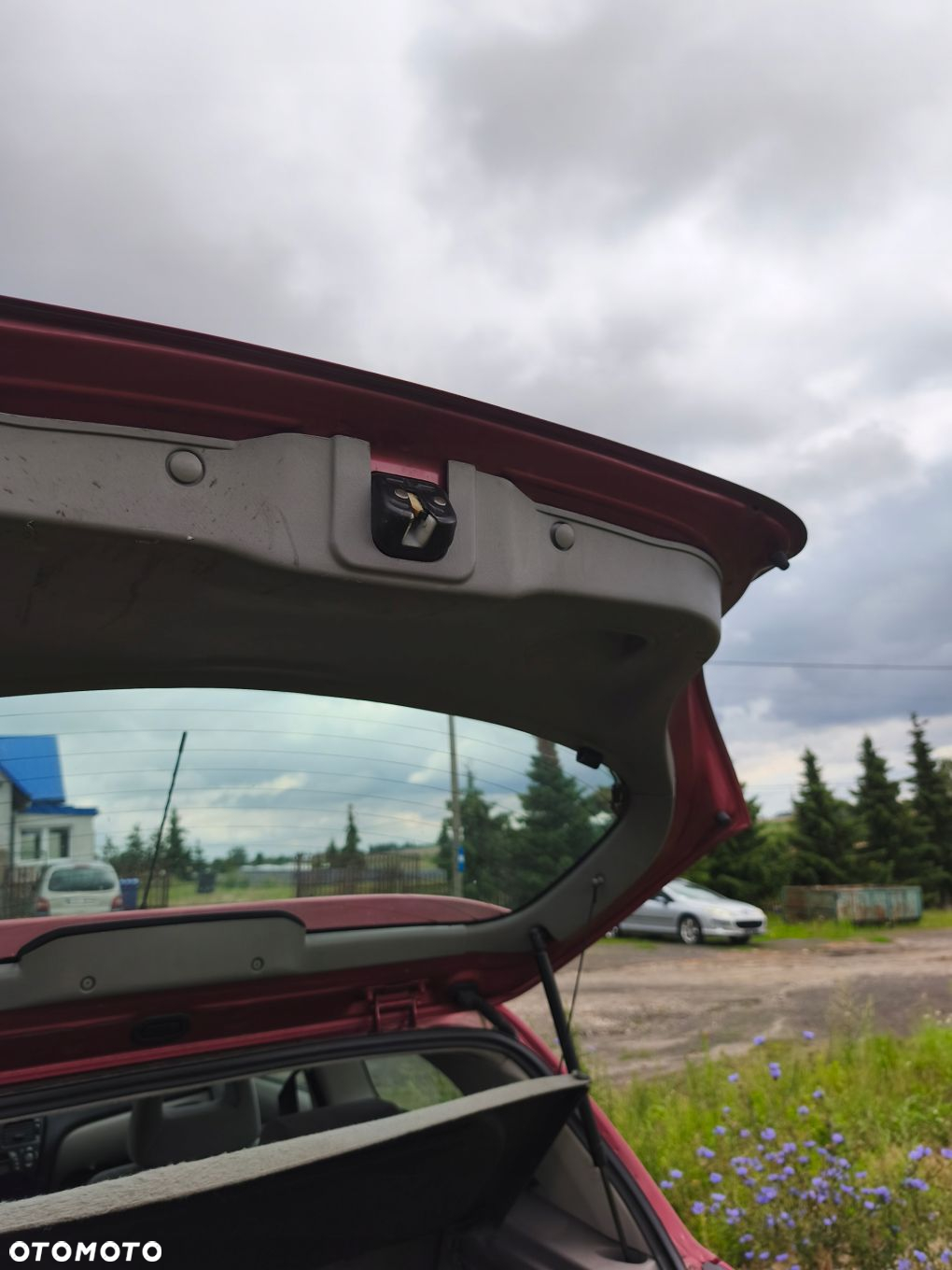 ALMERA N16 00-02 KLAPA BAGAŻNIKA SZYBA TYŁ GOŁA HB 3D AV3 - 4