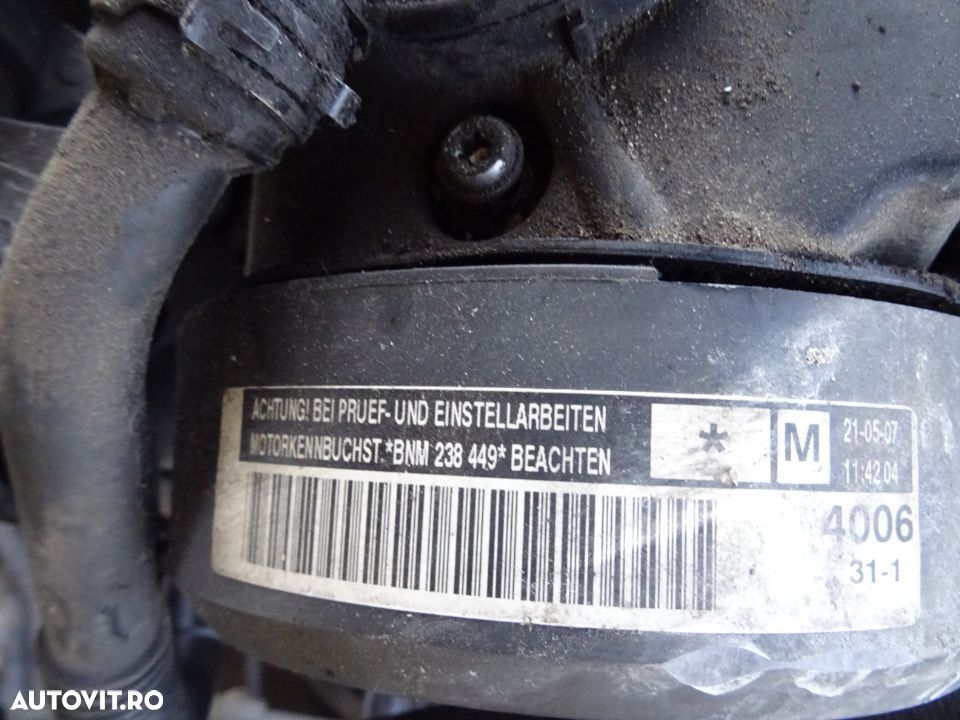 Motor Skoda Fabia 1.4 TDI BNM din 2007 fara anexe - 2