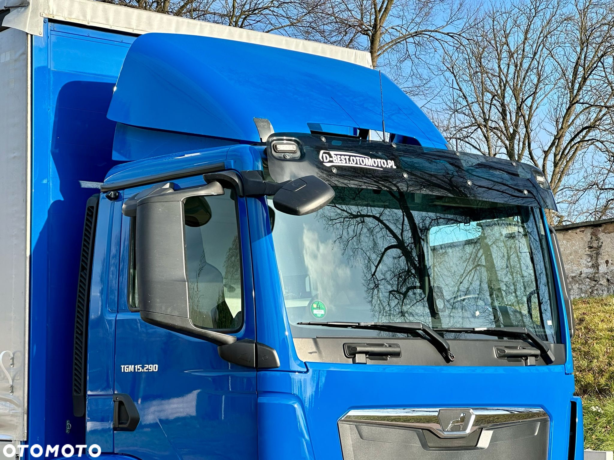 MAN TGM 15.290 / FIRANKA / WINDA / AUTOMAT / 2021 ROK / 18 EUROPALET / 15 T DMC - 11