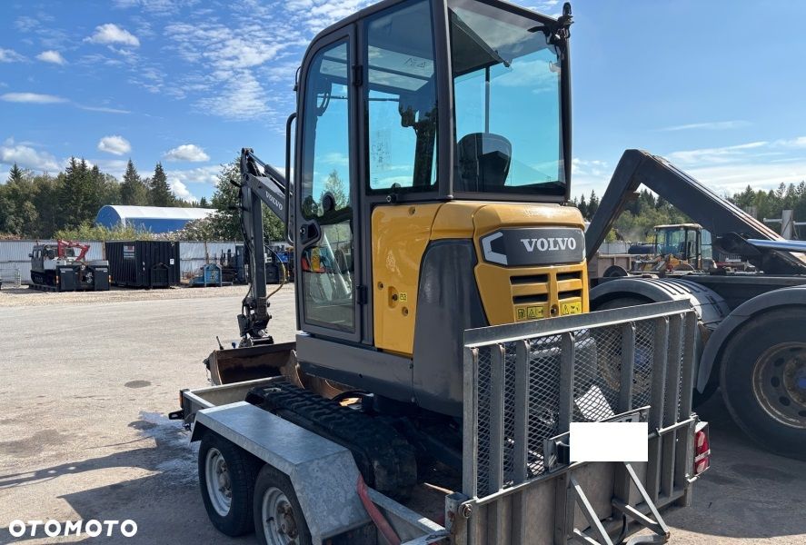 Volvo Volvo EC18D Minikoparka , na przyczepie , 2017 - 2