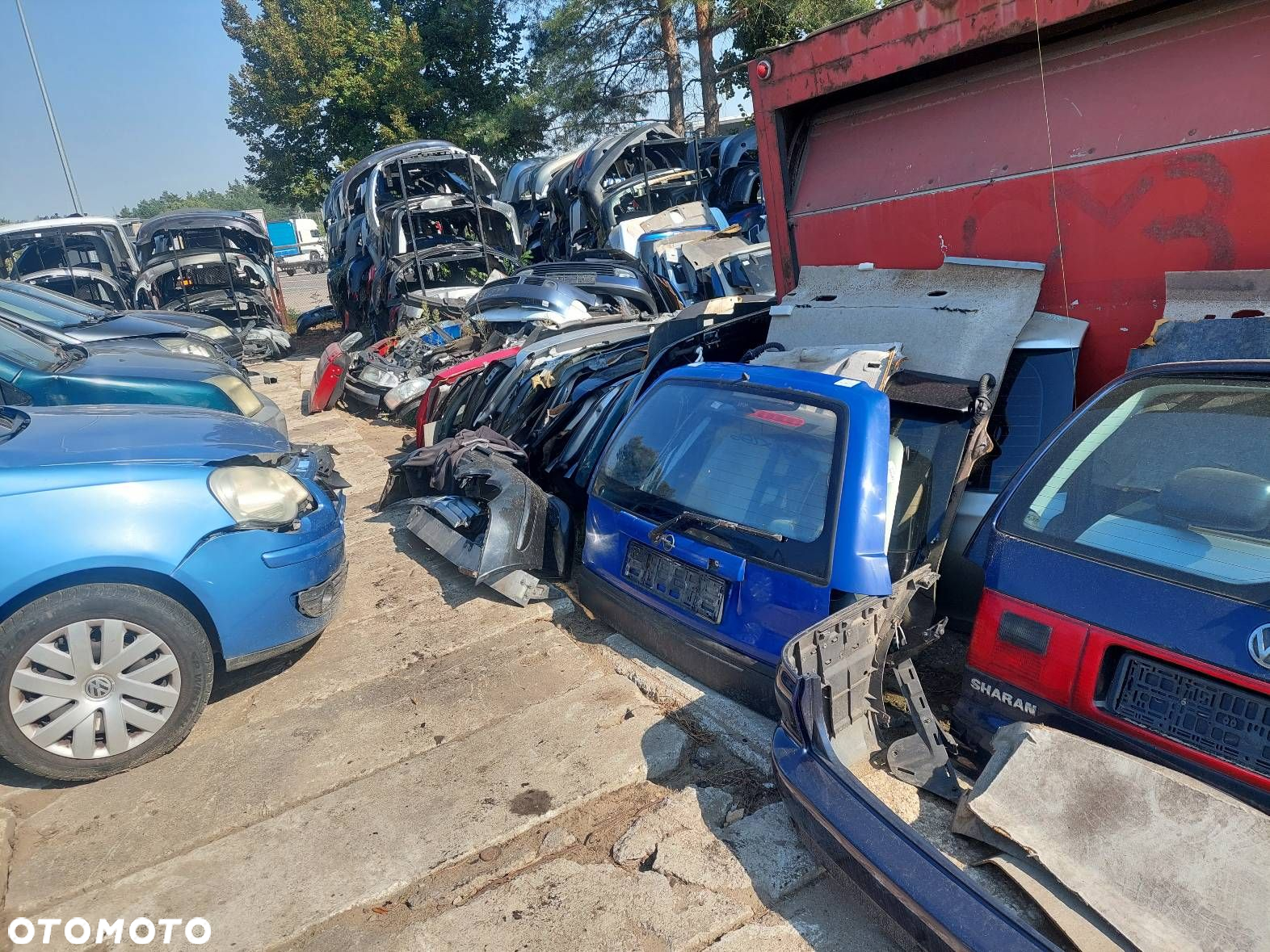 KLAPA BAGAŻNIKA KOMPLETNA OPEL ASTRA F KOMBI - 9