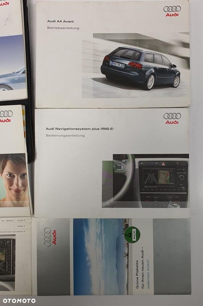 INSTRUKCJA OBSŁUGI + ETUI AUDI A4 B7 - 2
