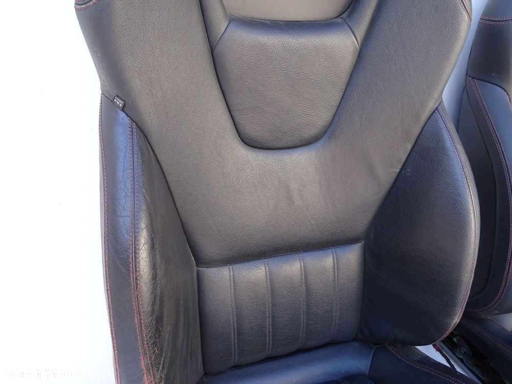 FOTEL PRAWY PRZÓD PASAŻERA AMG MERCEDES SLK R172 W172 CZERWONA NIĆ - 5