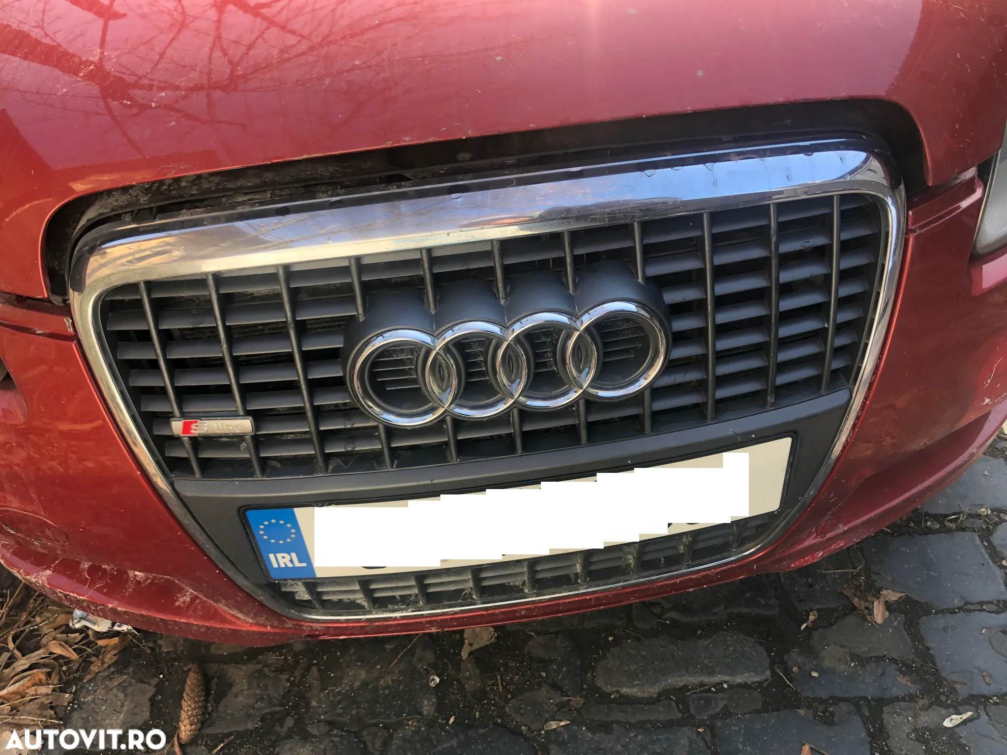 Grila centrala S line Audi A6 C6 4F 2008 - 7