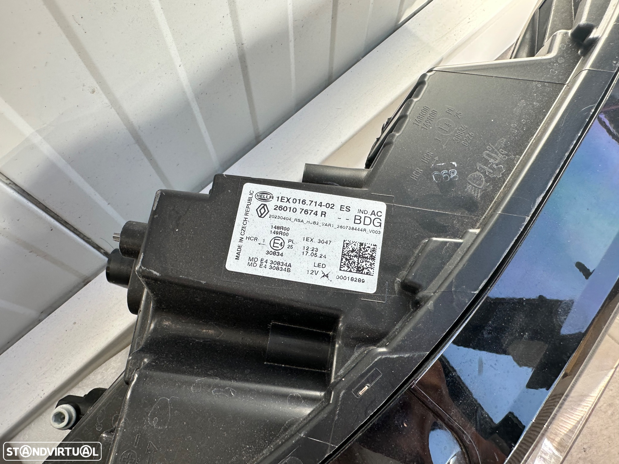 Farol drt Renault captur 2024 - 2