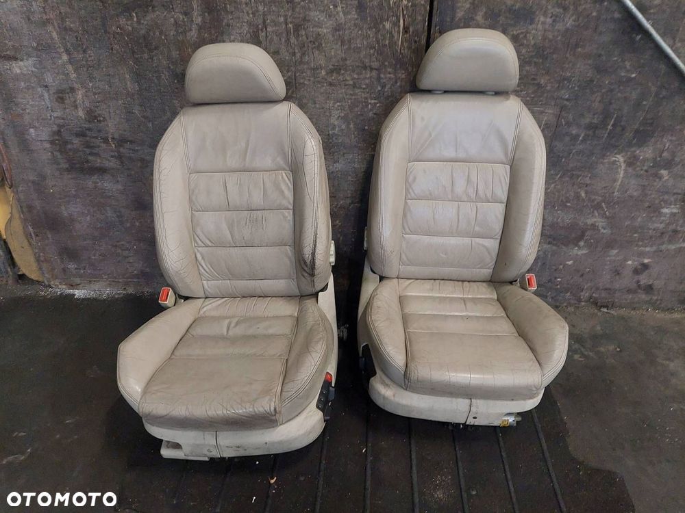 KOMPLET FOTELI PRZÓD + KANAPA TYŁ + BOCZKI + PODŁOKIETNIK SKODA SUPERB I - 8