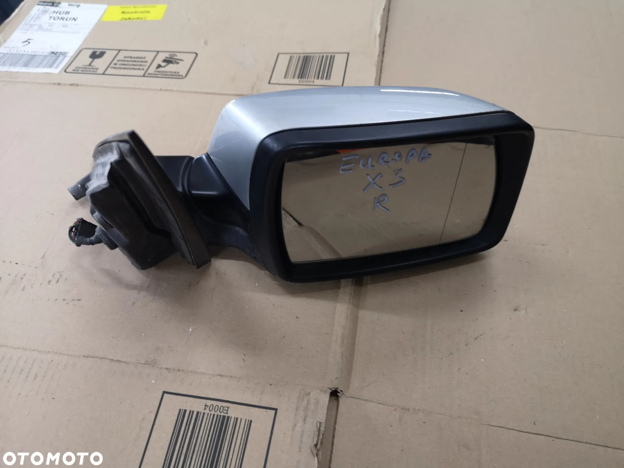 LUSTERKO LEWE KIEROWCY BMW X3 E83 354 TITANSILBER 5 PINÓW EUROPA - 8