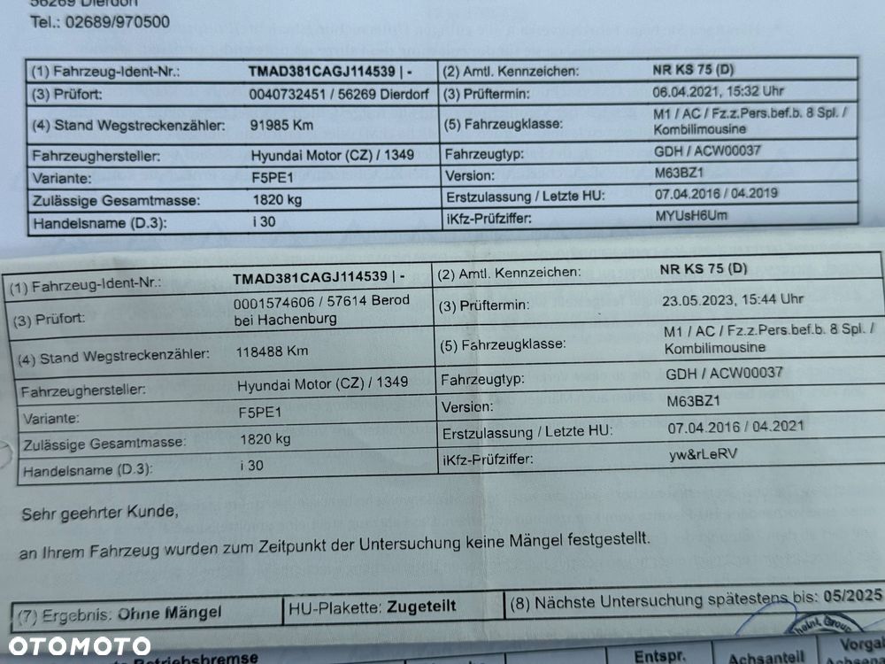 Hyundai i30 blue Kombi 1.6 GDi Style - 29