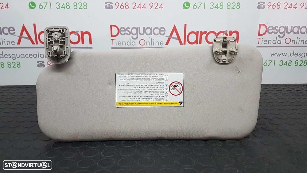 PÁLA DO SOL DIREITA PEUGEOT 207 XS - 5