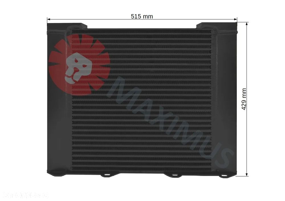 NOWA CHŁODNICA WODY DEUTZ SILNIK BF6M1013 04251399KZ 04259459KZ 04251399 04259459 - 4