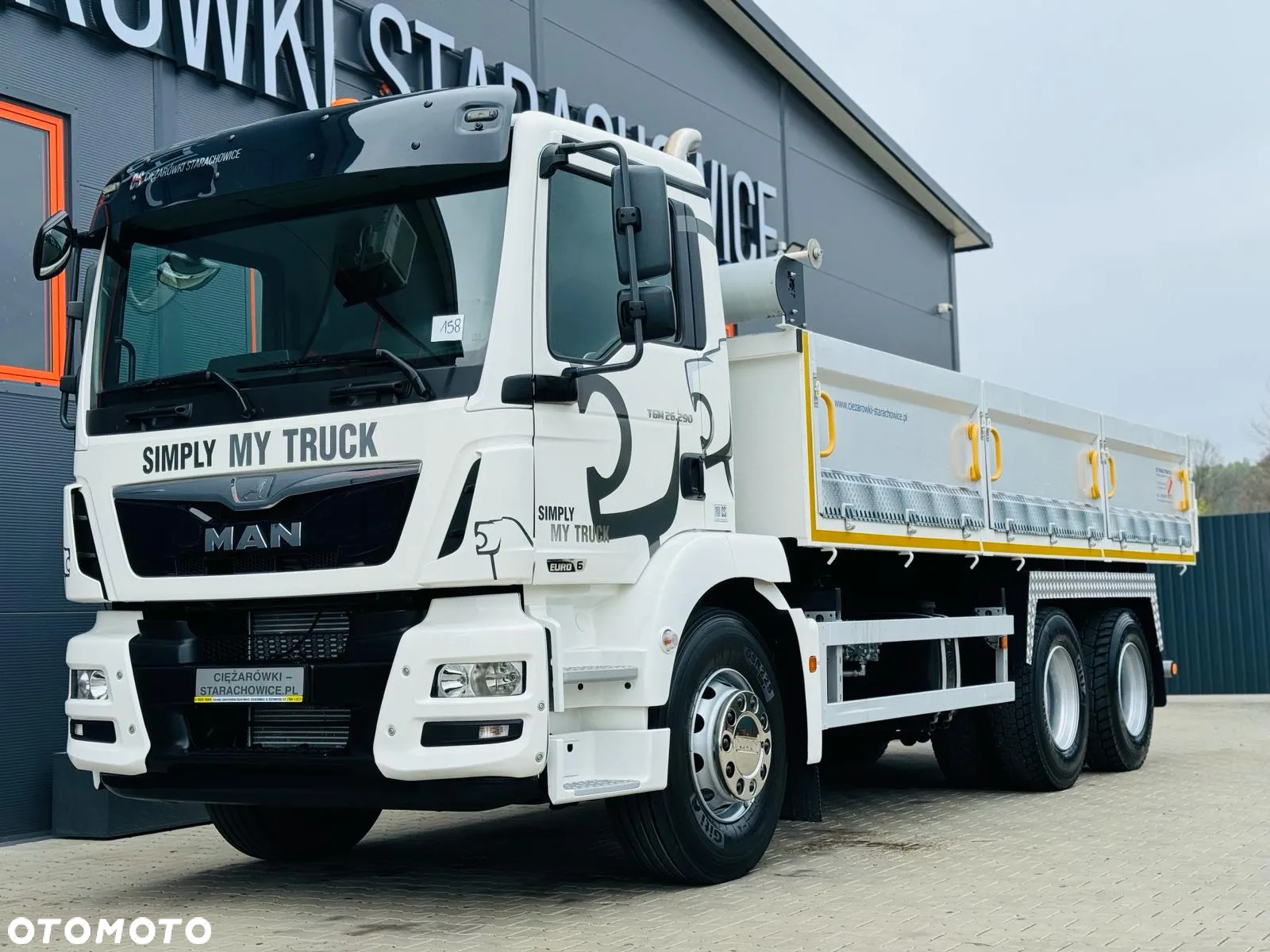 MAN MAN TGM TGS TGX 26.290 E6 // 6x4 // wywrotka 620cm // kiper // manual - 12