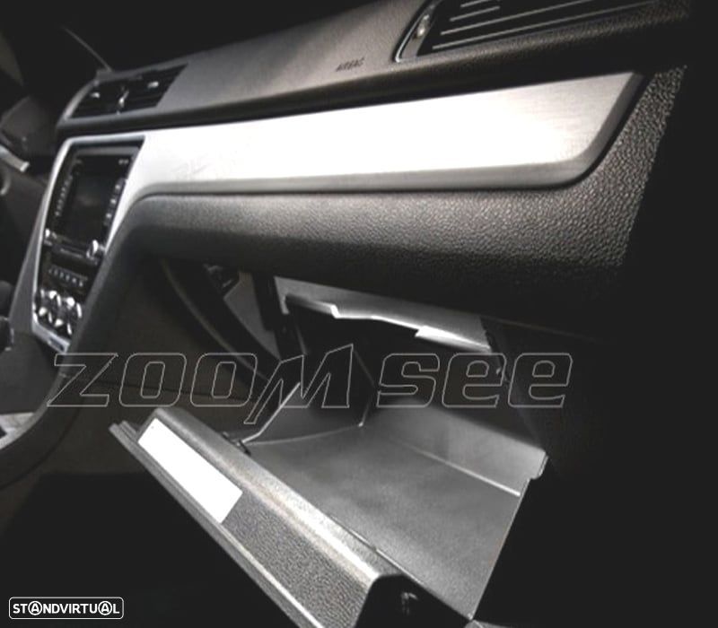 KIT COMPLETO 12 LAMPADAS LED INTERIOR PARA VOLKSWAGEN VW CC 358 12-17 - 6