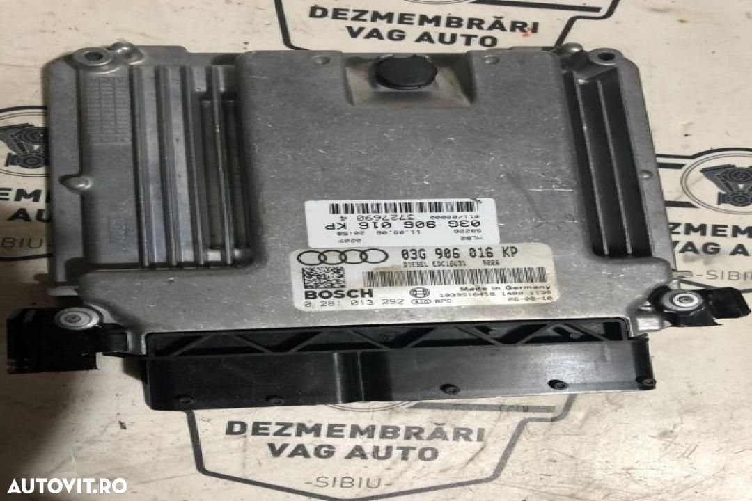 ECU Calculator motor Audi A4 2.0TDI - 0281013292 (0 281 013 292), 03G906016KP (03G 906 016 KP) - 1