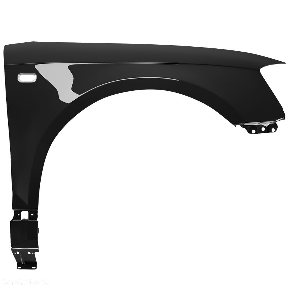 BLU Błotnik AUDI A3 8P LZ7L prawy szary 03-08 przód ocynk LavaGrau - 2