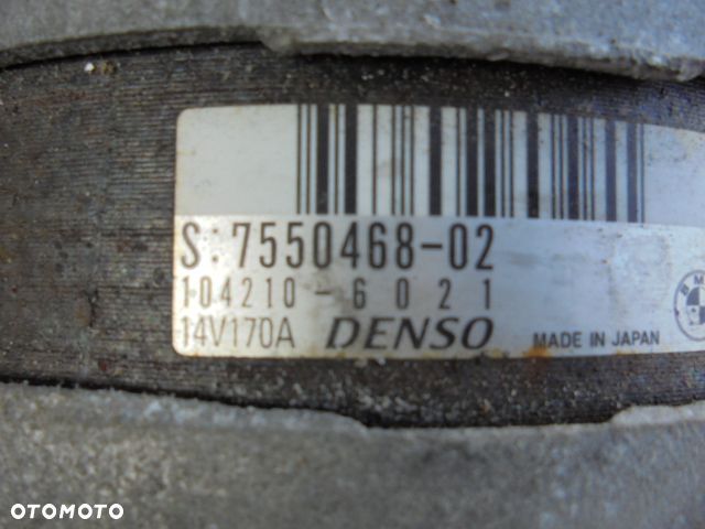 alternator bmw e81 e87 116i 118i 120i N43 7550468 - 2