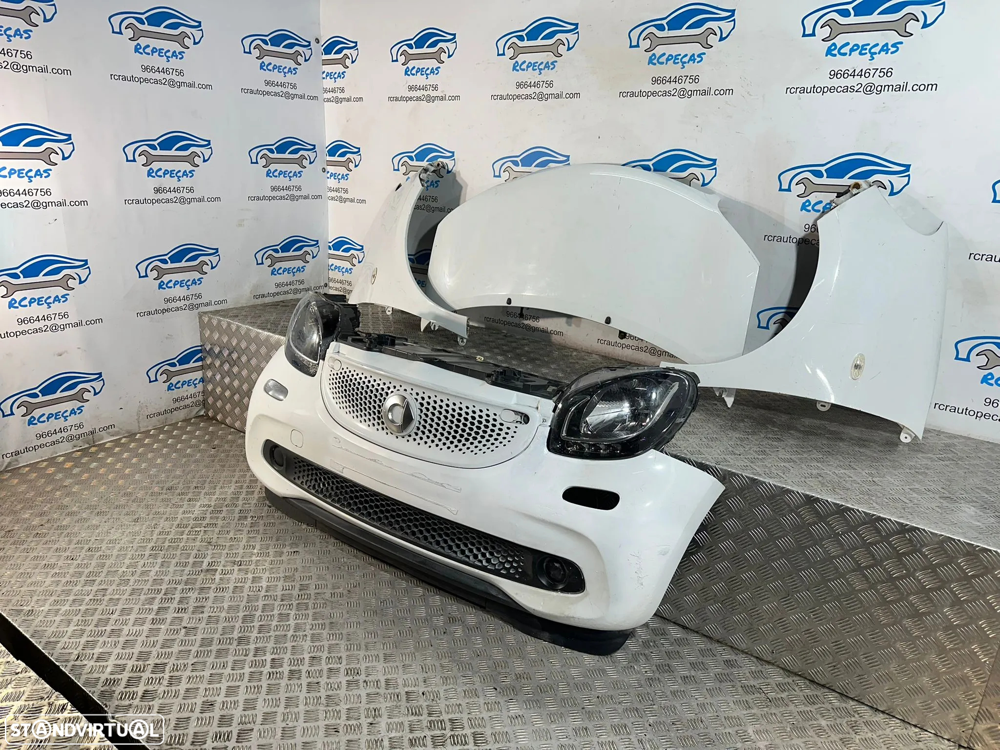 FRENTE SMART FORFOUR II 2 MK2 HATCHBACK 453 CAPOT PARACHOQUES GUARDA-LAMAS OTICAS RADIADOR VENTILADOR - 5