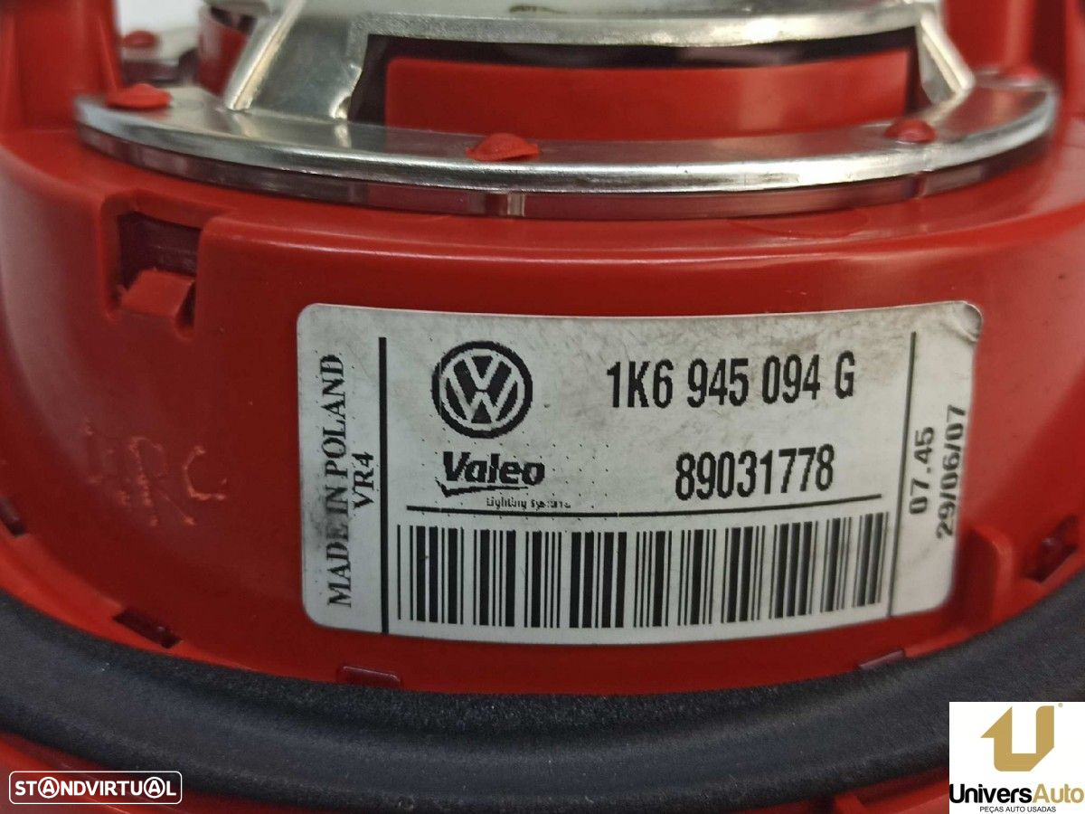 FAROLIM TRASEIRO DIREITO VOLKSWAGEN GOLF V BERLINA (1K1) GT SPORT - 2