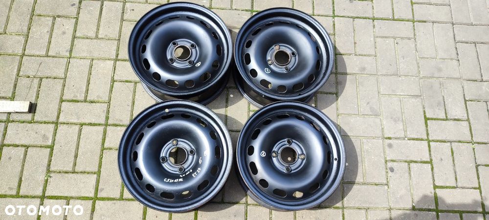 FELGI STALWE 4x108 6.5J x15 CALI ET27 CITROEN PEUGEOT KOMPLET 4 SZTUKI - 1