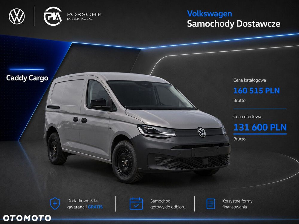 Volkswagen Caddy Caddy 2,0 l TDI EU6 SCR 102 KM / skrzynia biegów: manualna 6-biegowa rozstaw osi: 2755 mm - 2