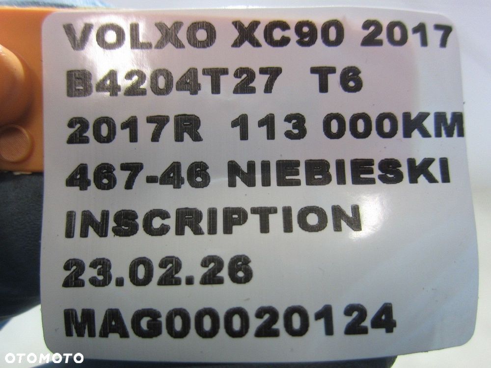 VOLVO XC90 II XC 90 OSŁONA IZOLACJA TERMICZNA WYDECHU RURY TUNELU 31449248 - 6