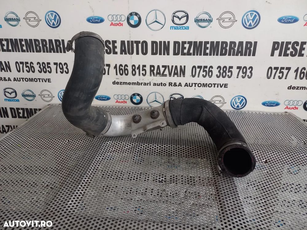 Furtun Conducta Turbo Turbina Intercooler Audi A8 4H D4 A6 C7 A7 Q7 Q5 Touareg 3.0 Tdi An 2010-2011 - 2