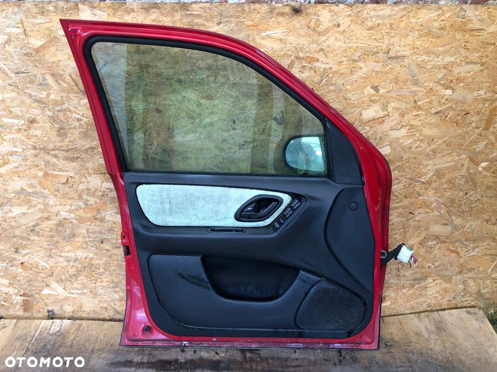 A75. Drzwi Lewy Przód Ford Maverick II Escape I Czerwone (2001 –) - Wysyłka - 4